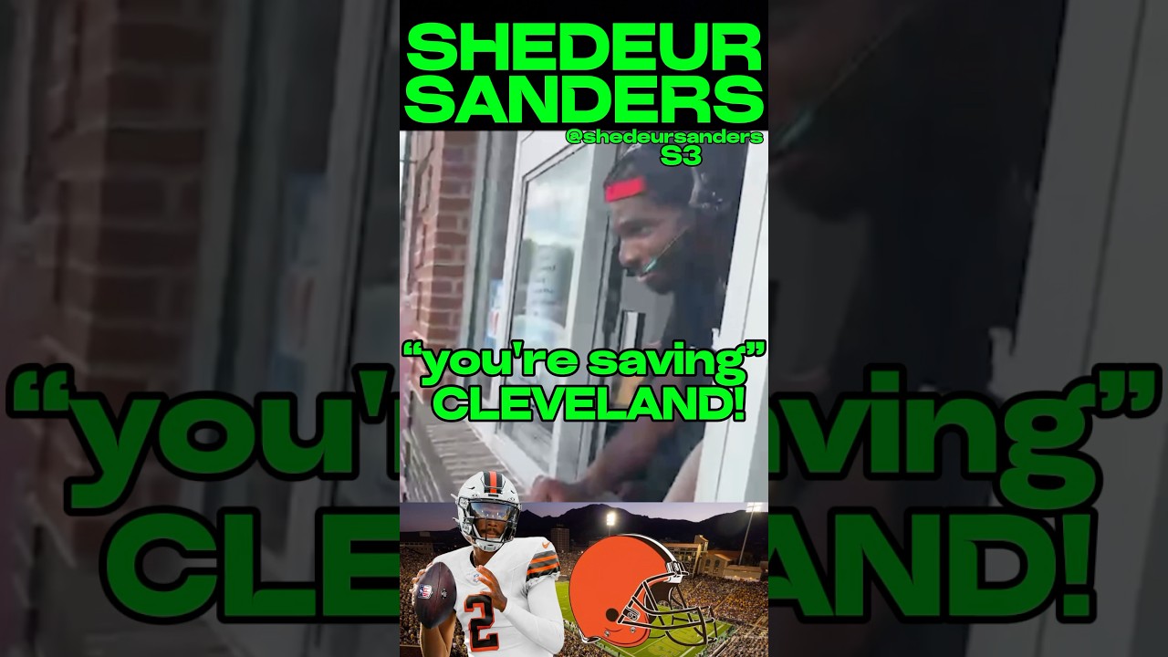 SHEDEUR SANDERS SAVING CLEVELAND! BROWNS FAN LOVE #deionsanders #espn #nfl #nflnews #cfb #trending SHEDEUR SANDERS SAVING CLEVELAND! BROWNS FAN LOVE #deionsanders #espn #nfl #nflnews #cfb #trending