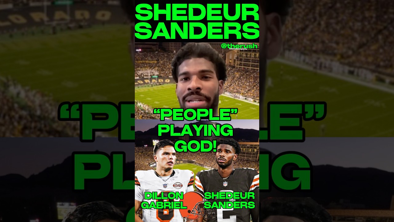 SHEDEUR SHUT DOWN DISRESPECTFUL BROWNS COMPARISONS! #nfl #espn #deionsanders #browns #nflnews #cfb SHEDEUR SHUT DOWN DISRESPECTFUL BROWNS COMPARISONS! #nfl #espn #deionsanders #browns #nflnews #cfb