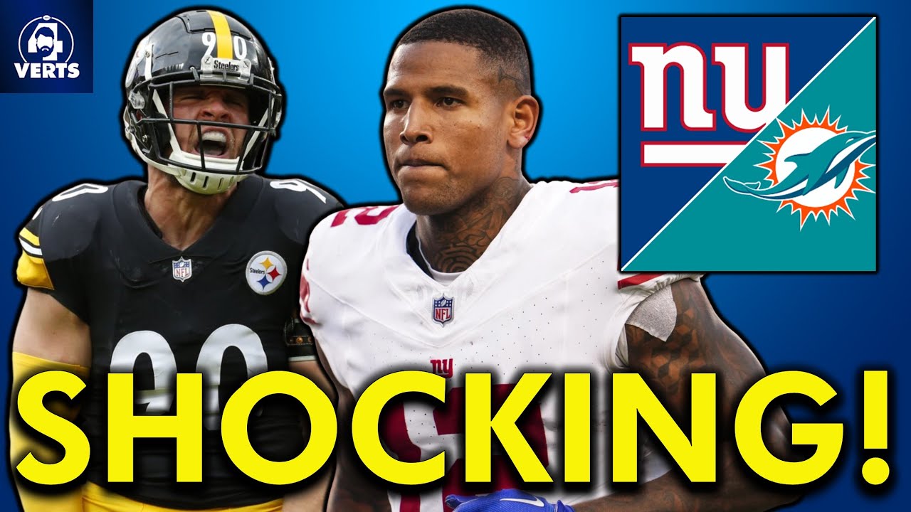 SHOCKING NFL News: Darren Waller TRADED From Giants To Dolphins + TJ Watt Steelers Update SHOCKING NFL News: Darren Waller TRADED From Giants To Dolphins + TJ Watt Steelers Update