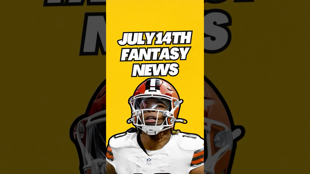 Shocking NFL Rookie News Just Before Training Camp Shocking NFL Rookie News Just Before Training Camp