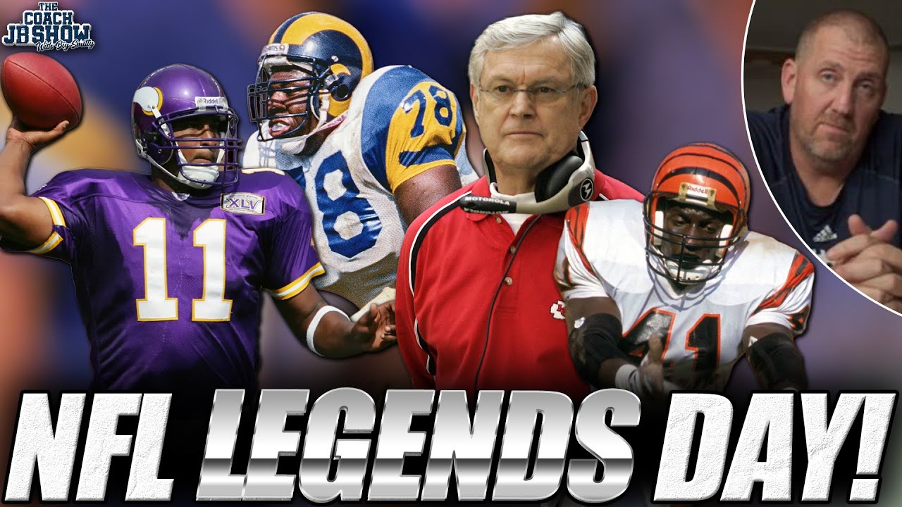 The Coach JB Show With Big Smitty | NFL LEGENDS Day! The Coach JB Show With Big Smitty | NFL LEGENDS Day!