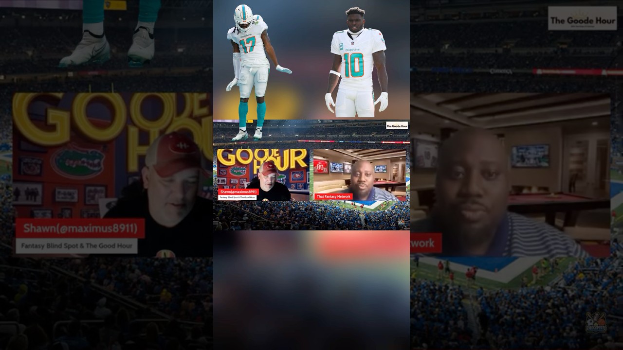 The Goode Hour: Tyreek Hill vs Jaylen Waddle #miamidolphins #nfl #fantasyfootballadvice #comedy The Goode Hour: Tyreek Hill vs Jaylen Waddle #miamidolphins #nfl #fantasyfootballadvice #comedy
