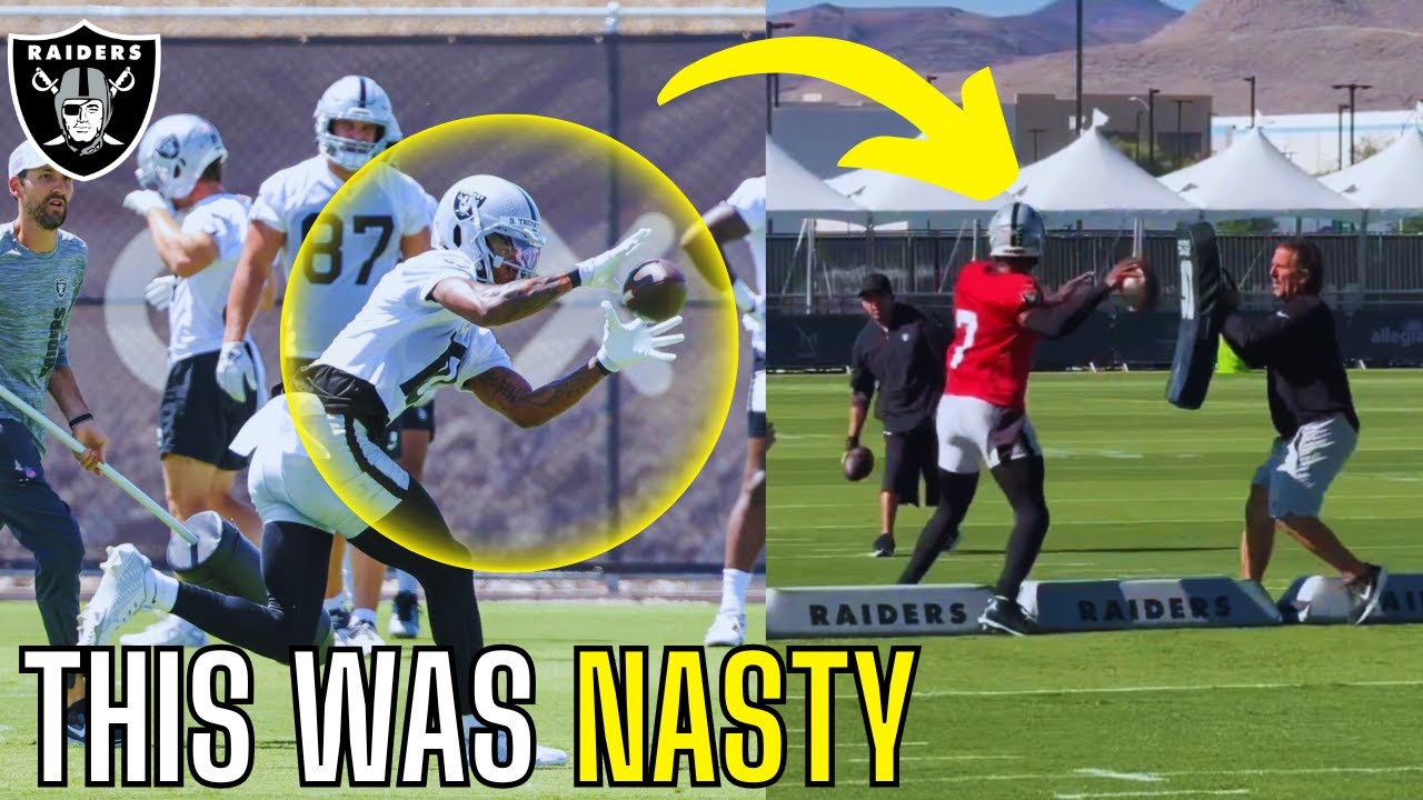 The Las Vegas Raiders DAY 1 Training Camp Was WILD… | Raiders News | The Las Vegas Raiders DAY 1 Training Camp Was WILD… | Raiders News |