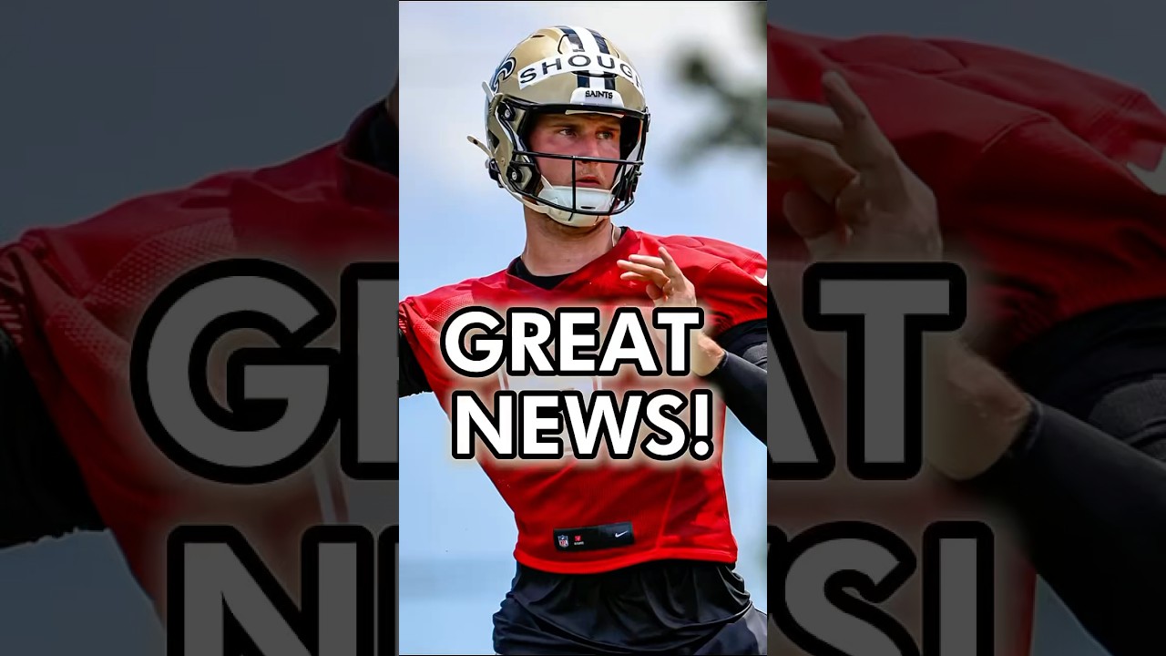 The Saints & Tyler Shough Receive GREAT News! #shorts #nfl Saints News The Saints & Tyler Shough Receive GREAT News! #shorts #nfl Saints News