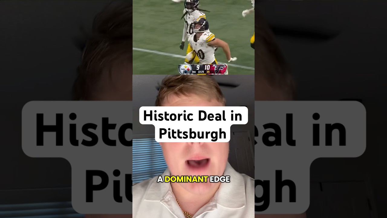 TJ Watt signs historic extension with the Pittsburgh Steelers #nfl #pittsburghsteelers #nflnews TJ Watt signs historic extension with the Pittsburgh Steelers #nfl #pittsburghsteelers #nflnews