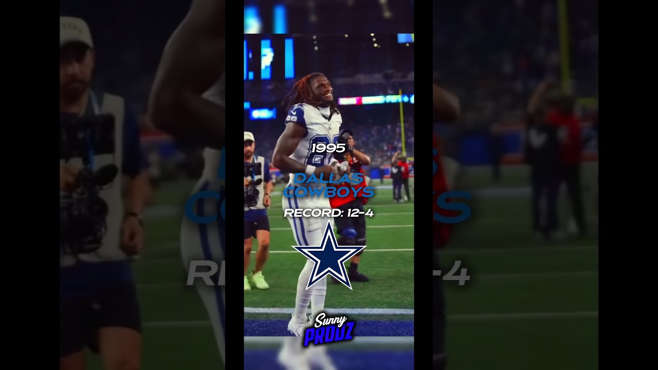 Top 5 teams in 1995 vs 2025 #nfl Top 5 teams in 1995 vs 2025 #nfl