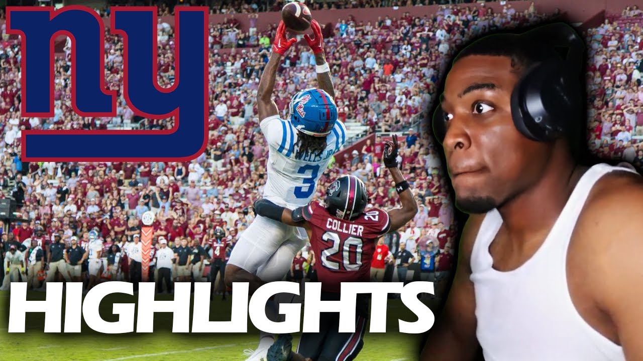 (WR) Antwane Wells Jr Highlights | 2025 NFL Draft – New York Giants (WR) Antwane Wells Jr Highlights | 2025 NFL Draft – New York Giants