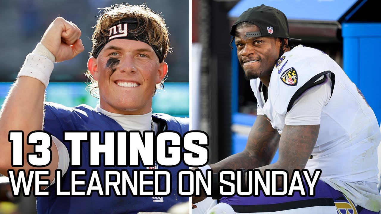 13 Things We Learned on Sunday of Week 4 Vlog 13 Things We Learned on Sunday of Week 4 Vlog