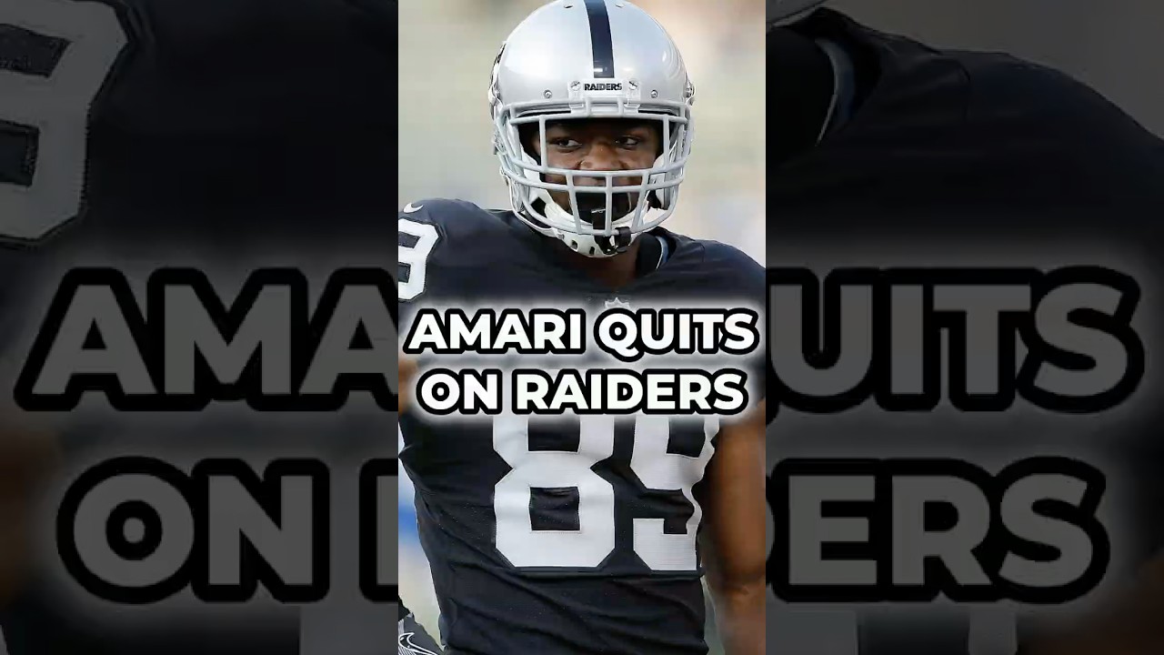 🚨BREAKING: Amari Cooper QUITS On Raiders! #nfl #raiders #shorts Vlog 🚨BREAKING: Amari Cooper QUITS On Raiders! #nfl #raiders #shorts Vlog
