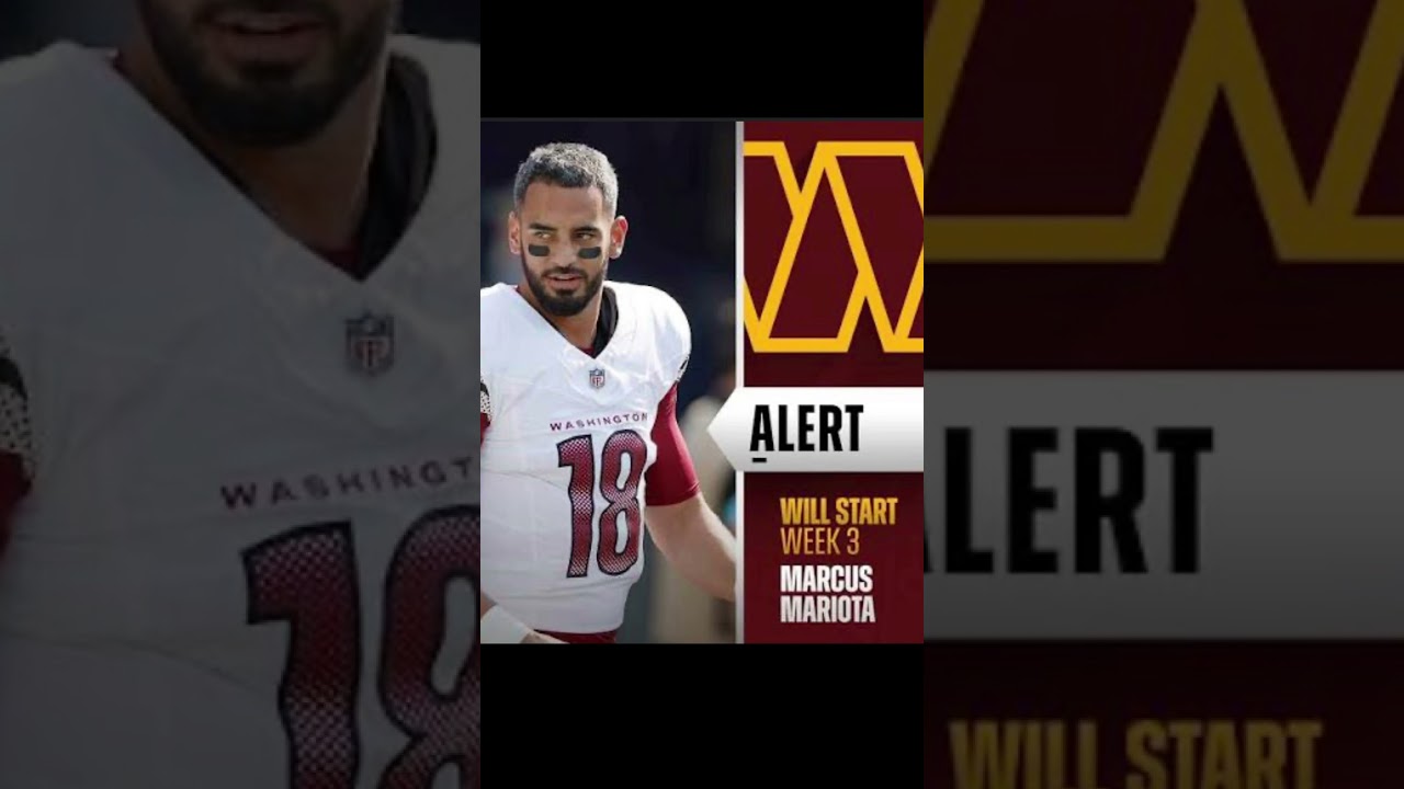 BREAKING NEWS: Jayden Daniels is OUT For WEEK 3 Against Raiders#nfl Vlog BREAKING NEWS: Jayden Daniels is OUT For WEEK 3 Against Raiders#nfl Vlog