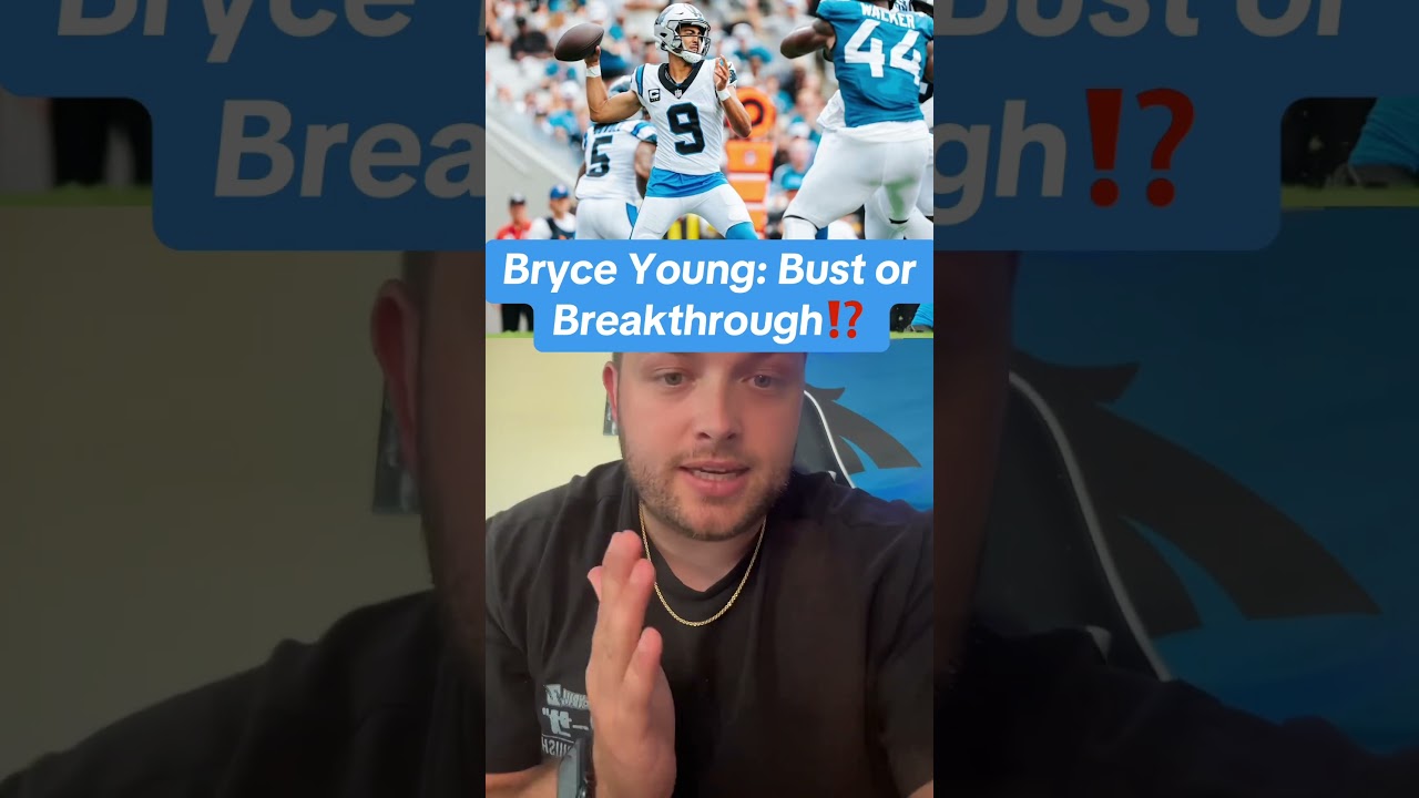 Bryce Young: Bust or Breakthrough⁉️ #carolinapanthers #bryceyoung #nfl #nflweek1 #nflnews Vlog Bryce Young: Bust or Breakthrough⁉️ #carolinapanthers #bryceyoung #nfl #nflweek1 #nflnews Vlog