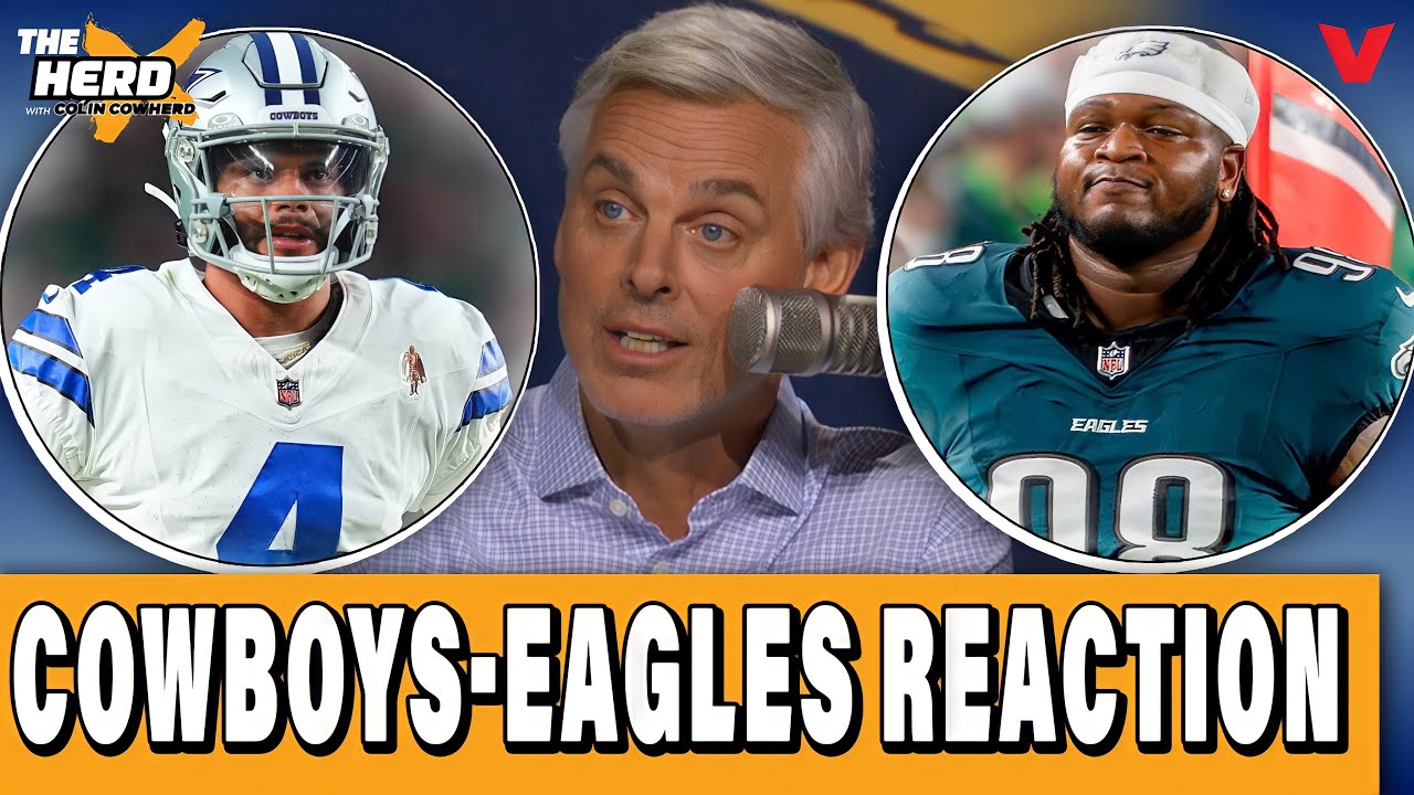 Colin Cowherd REACTS to Jalen Hurts & Eagles WIN over Dak Prescott & Cowboys | THE HERD NFL Vlog Colin Cowherd REACTS to Jalen Hurts & Eagles WIN over Dak Prescott & Cowboys | THE HERD NFL Vlog