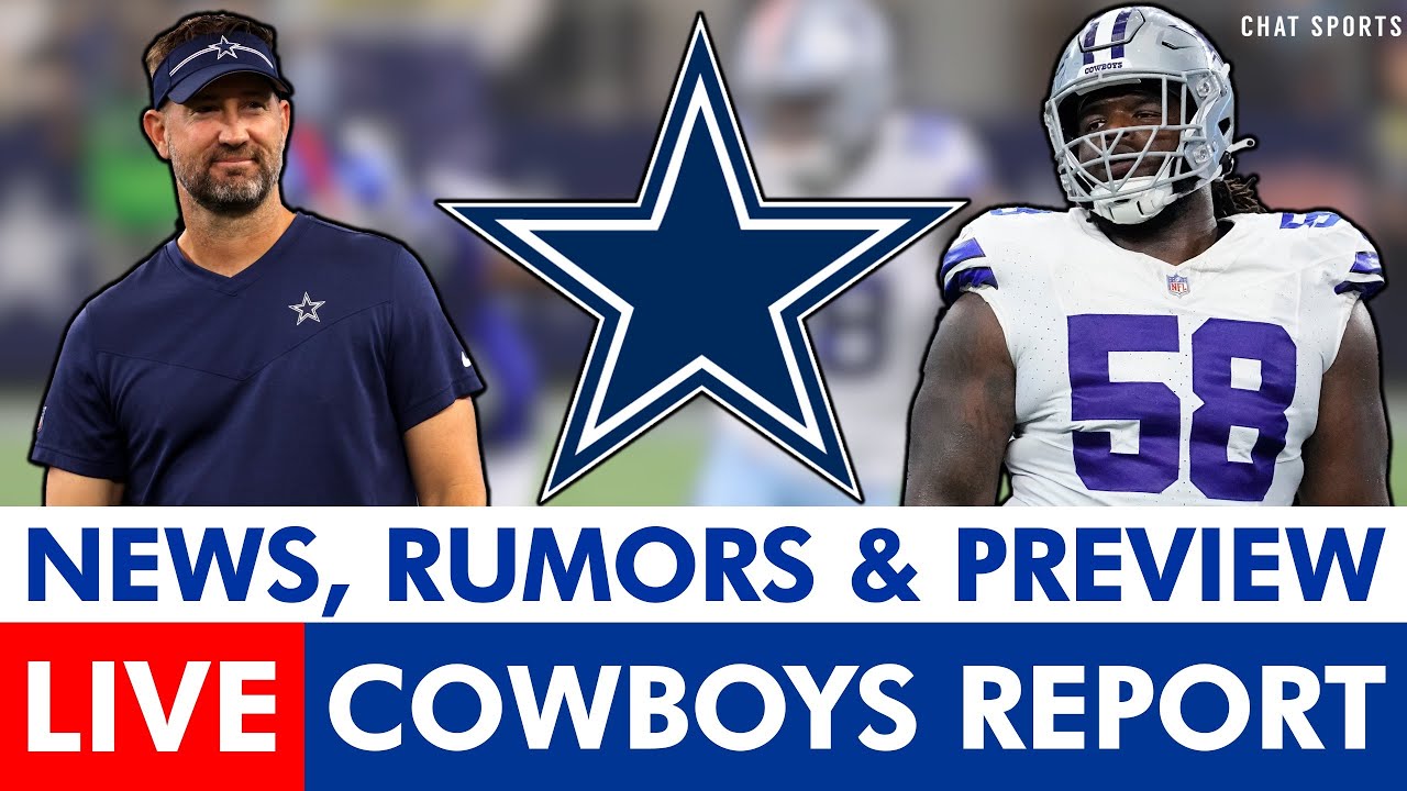 Cowboys Report Live: Cowboys Trade Rumors, Injury News, Giants QB PROBLEMS And NFL Week 2 Preview Vlog Cowboys Report Live: Cowboys Trade Rumors, Injury News, Giants QB PROBLEMS And NFL Week 2 Preview Vlog