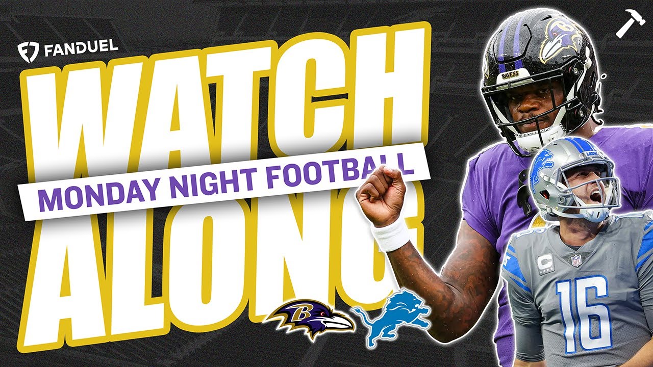 Detroit Lions vs. Baltimore Ravens – Week 3 NFL Watch Along | Presented By: Fanduel Vlog Detroit Lions vs. Baltimore Ravens – Week 3 NFL Watch Along | Presented By: Fanduel Vlog