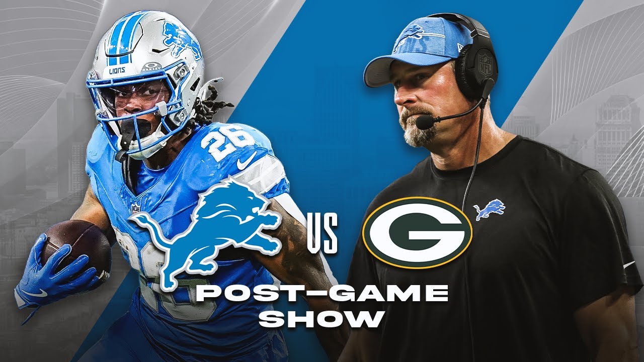 DETROIT LIONS VS. GREEN BAY PACKERS LIVE POSTGAME SHOW | Sunday September 7, 2025 Vlog DETROIT LIONS VS. GREEN BAY PACKERS LIVE POSTGAME SHOW | Sunday September 7, 2025 Vlog