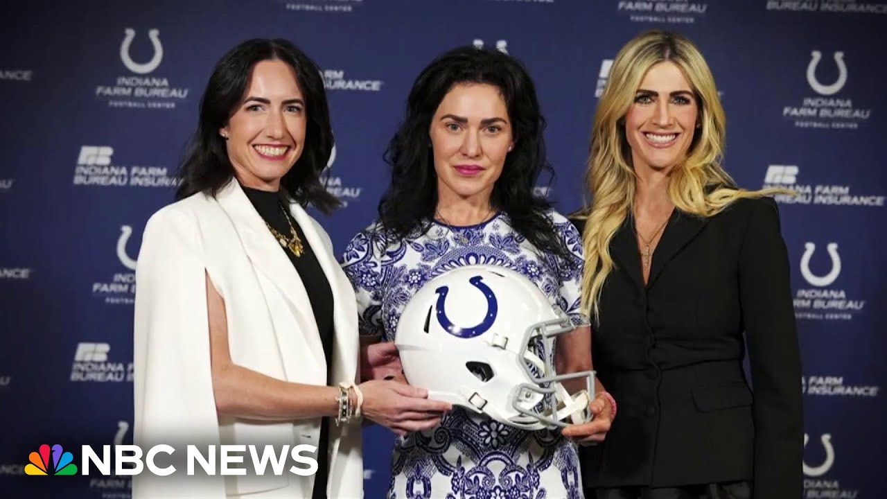Exclusive: New Indianapolis Colts owners make NFL history Vlog Exclusive: New Indianapolis Colts owners make NFL history Vlog