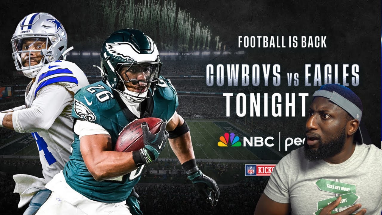FOOATBALL IS BACK | Philadelphia Eagles vs Dallas Cowboys | NFL Week 1 Kickoff | LIVE TNF Commentary Vlog FOOATBALL IS BACK | Philadelphia Eagles vs Dallas Cowboys | NFL Week 1 Kickoff | LIVE TNF Commentary Vlog