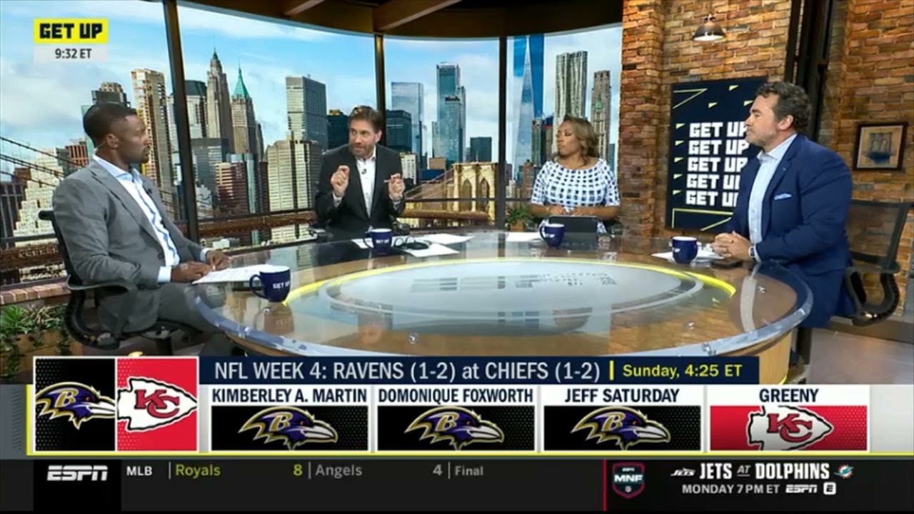 GET UP | ESPN makes his pick for NFL Week 4: Bears vs Raiders – Lions vs Browns – Chiefs vs Ravens? Vlog GET UP | ESPN makes his pick for NFL Week 4: Bears vs Raiders – Lions vs Browns – Chiefs vs Ravens? Vlog