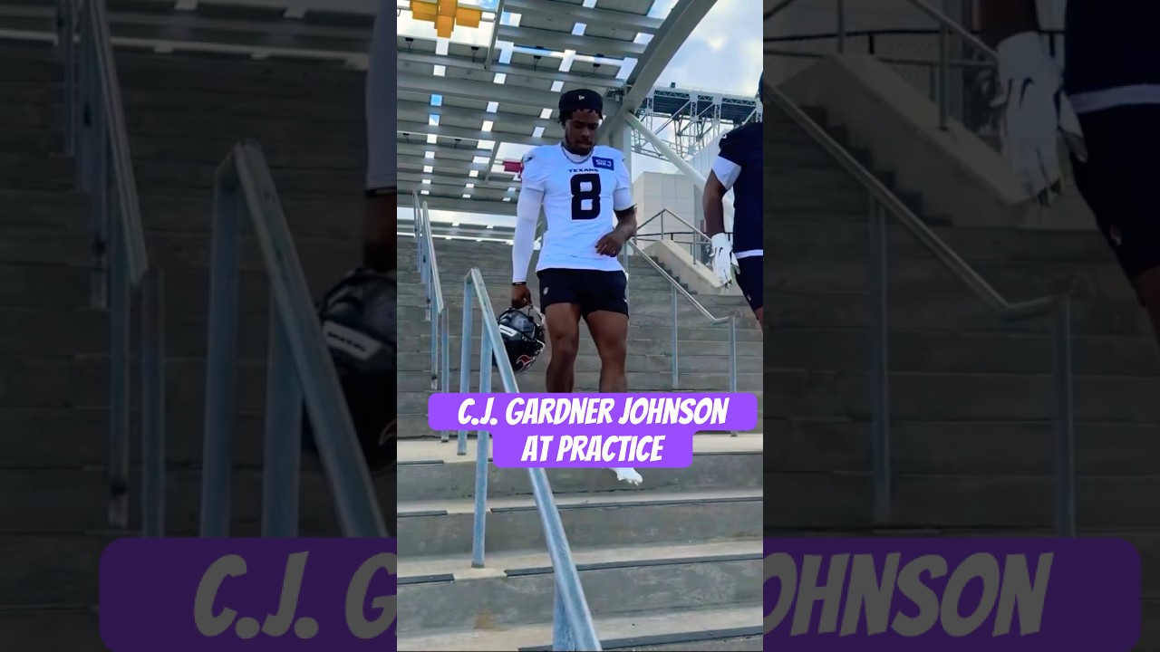 Houston Texans C.J. Gardner Johnson At Practice #nfl #nflnews #nflupdates #houstontexans #cjstroud Vlog Houston Texans C.J. Gardner Johnson At Practice #nfl #nflnews #nflupdates #houstontexans #cjstroud Vlog
