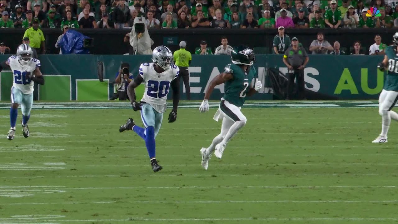 Hurts dimes up Dotson on 51-yard launch, sets up Barkley TD Vlog Hurts dimes up Dotson on 51-yard launch, sets up Barkley TD Vlog