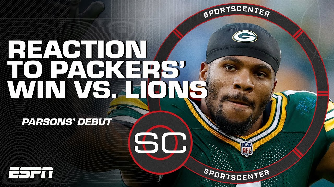 ‘I couldn’t be more happy’ – Micah Parsons after win vs. Lions in Packers debut | SportsCenter Vlog ‘I couldn’t be more happy’ – Micah Parsons after win vs. Lions in Packers debut | SportsCenter Vlog