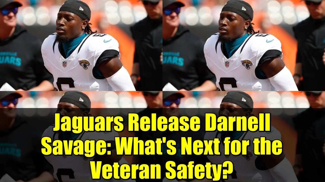 Jaguars Release Darnell Savage: What’s Next for the Veteran Safety? | NFL News Vlog Jaguars Release Darnell Savage: What’s Next for the Veteran Safety? | NFL News Vlog