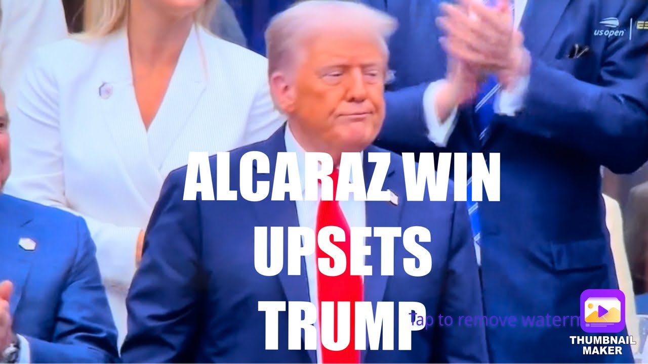 Liked on YouTube: President Trump Frowns As Latino Carlos Alcaraz Beats Italian Jannik Sinner In US Open 2025 Liked on YouTube: President Trump Frowns As Latino Carlos Alcaraz Beats Italian Jannik Sinner In US Open 2025