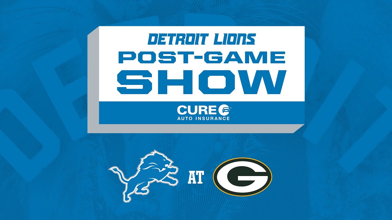 Lions at Packers Week 1| Detroit Lions Live CURE Auto Insurance Postgame Show Vlog Lions at Packers Week 1| Detroit Lions Live CURE Auto Insurance Postgame Show Vlog