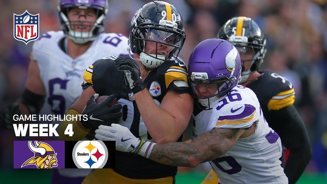 Minnesota Vikings vs. Pittsburgh Steelers Game Highlights | 2025 NFL Season Week 4 Vlog Minnesota Vikings vs. Pittsburgh Steelers Game Highlights | 2025 NFL Season Week 4 Vlog