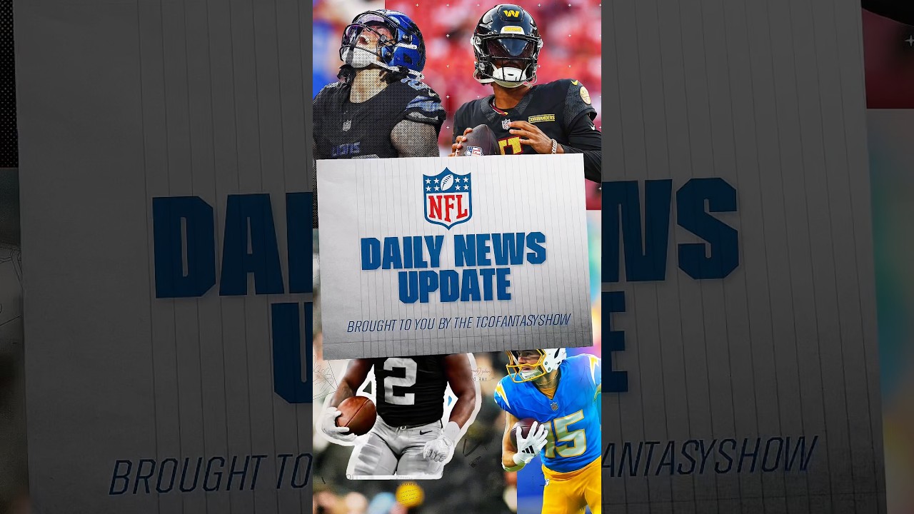 NFL Daily News Update 9/22 Vlog NFL Daily News Update 9/22 Vlog