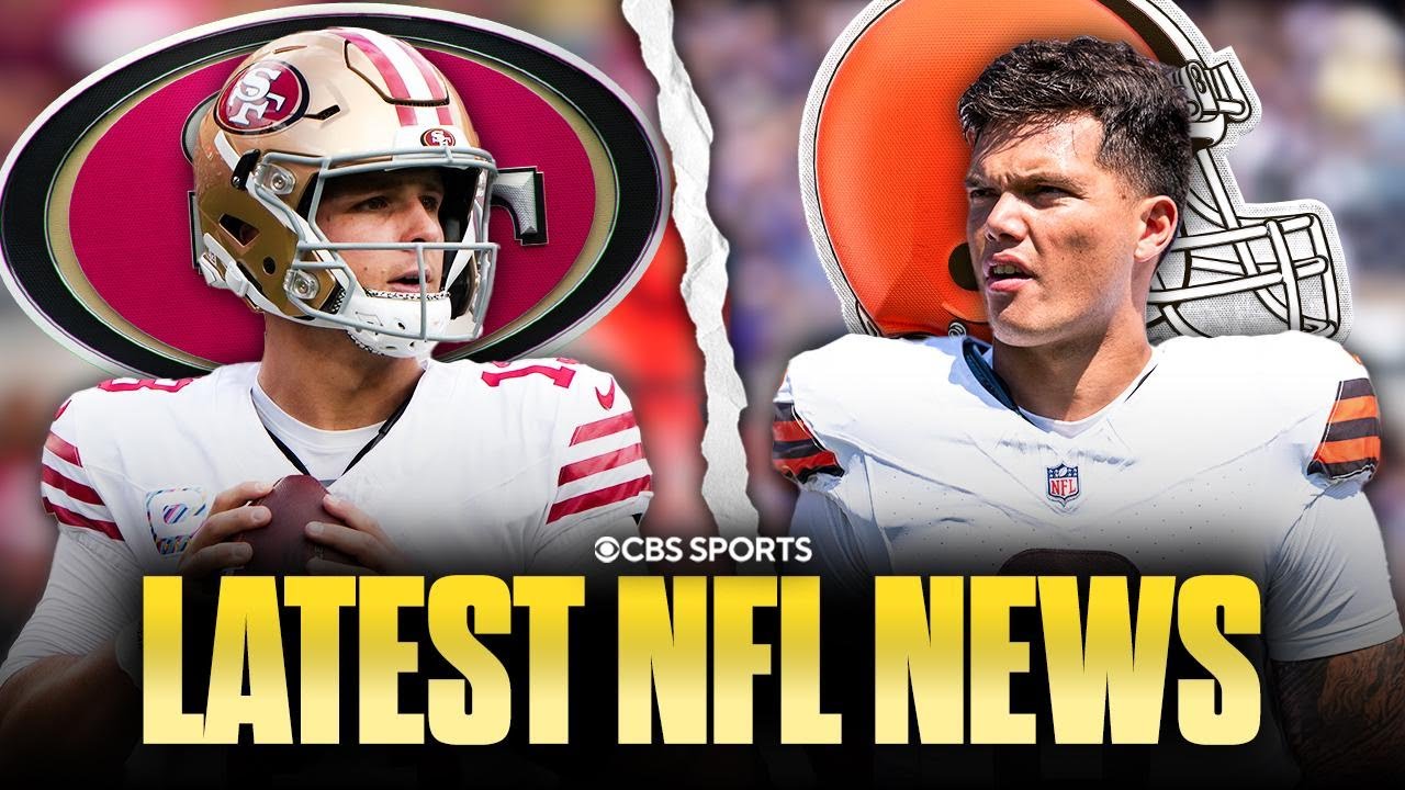 NFL News: Brock Purdy’s status in the air for Thursday, QB switch could be coming in Cleveland Vlog NFL News: Brock Purdy’s status in the air for Thursday, QB switch could be coming in Cleveland Vlog