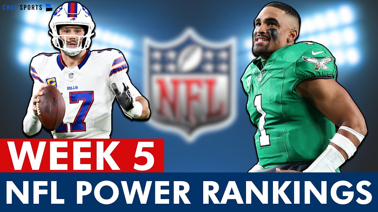 NFL Power Rankings: All 32 Teams Ranked Entering Week 5 Of 2025 NFL Season Vlog NFL Power Rankings: All 32 Teams Ranked Entering Week 5 Of 2025 NFL Season Vlog
