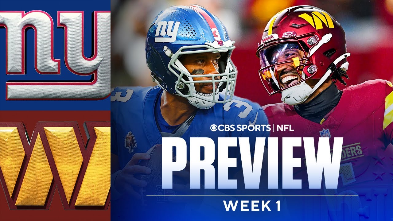 NFL Week 1 Game Preview and Predictions: New York Giants at Washington Commanders Vlog NFL Week 1 Game Preview and Predictions: New York Giants at Washington Commanders Vlog
