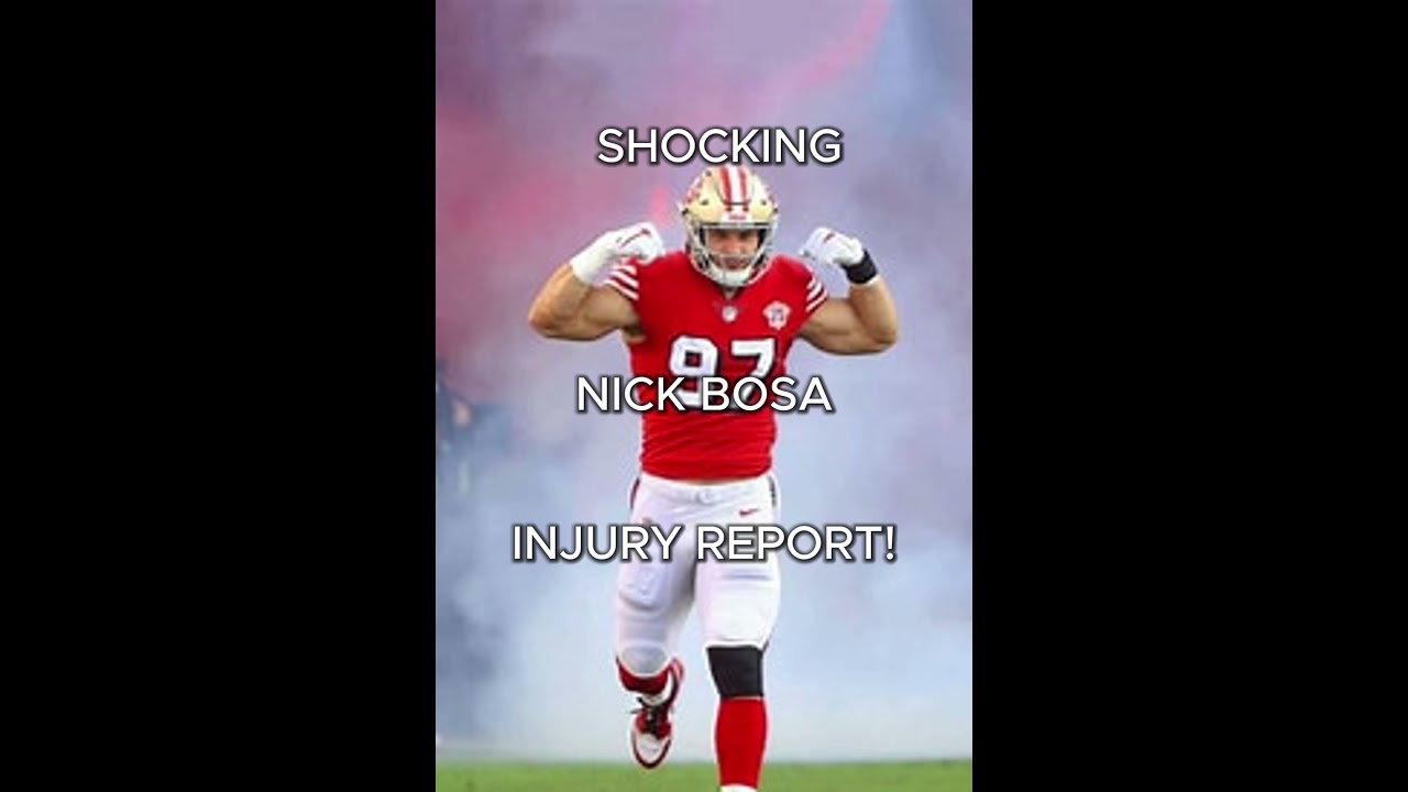 NICK BOSA INJURY NEWS RELEASED SAN FRANCISCO 49ers #nickbosa #sanfrancisco49ers #nfl Vlog NICK BOSA INJURY NEWS RELEASED SAN FRANCISCO 49ers #nickbosa #sanfrancisco49ers #nfl Vlog