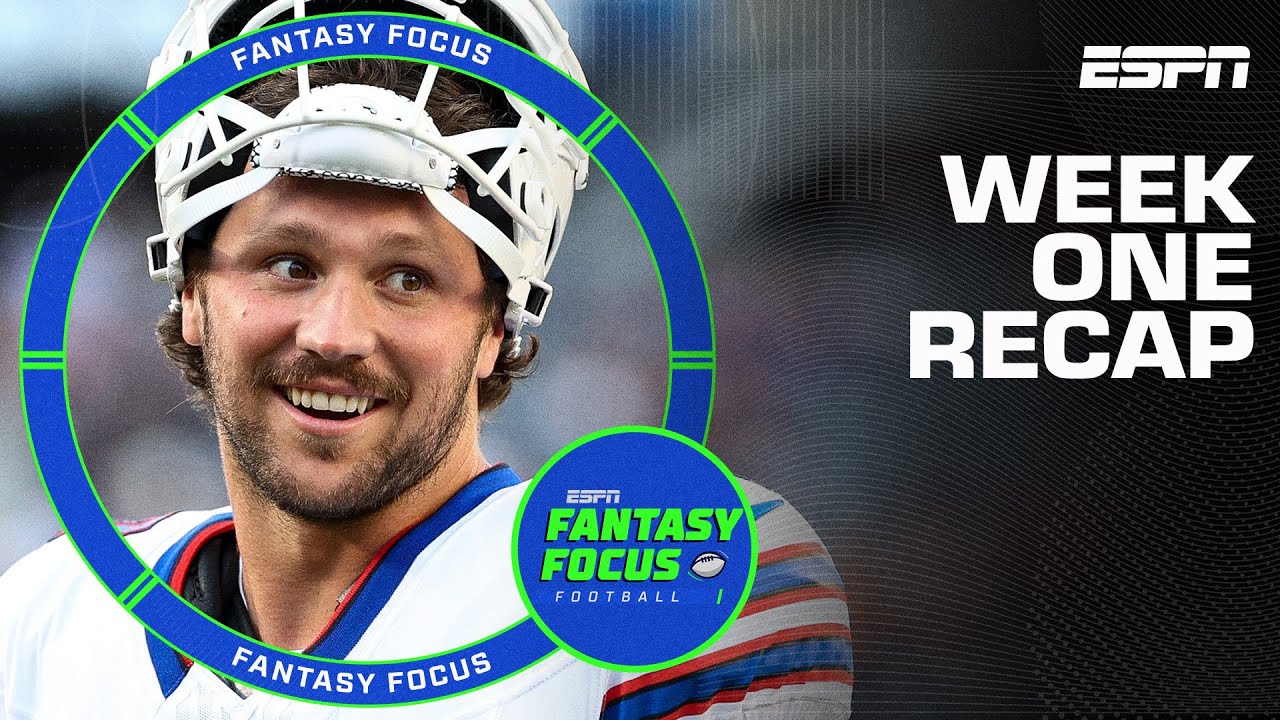 Overreaction Monday + Week 1 Studs & Duds | Fantasy Focus π Vlog Overreaction Monday + Week 1 Studs & Duds | Fantasy Focus π Vlog