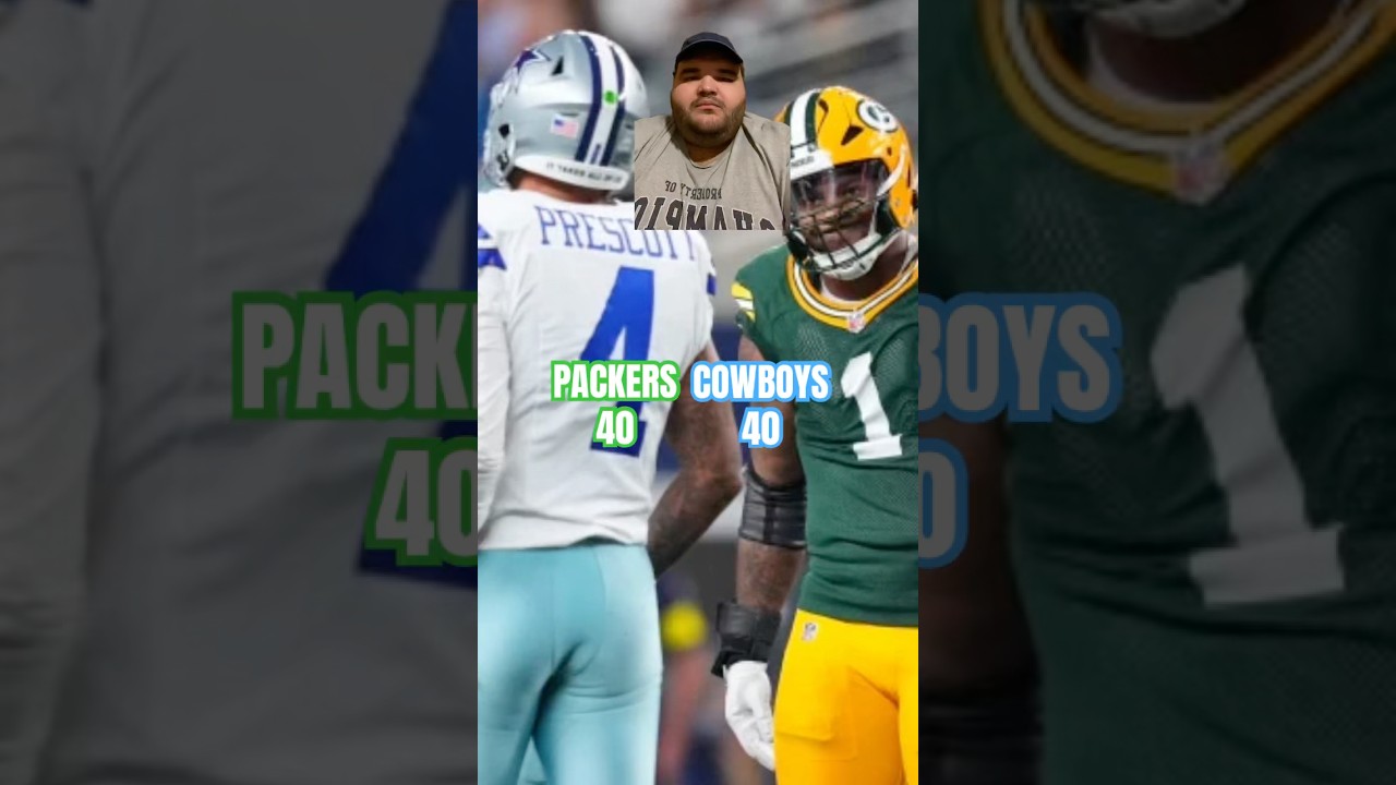 Packers Cowboys Tie 40-40 #gopackgo #cowboysnation #cowboysnews #packersnews #packersnation #nflnews Vlog Packers Cowboys Tie 40-40 #gopackgo #cowboysnation #cowboysnews #packersnews #packersnation #nflnews Vlog