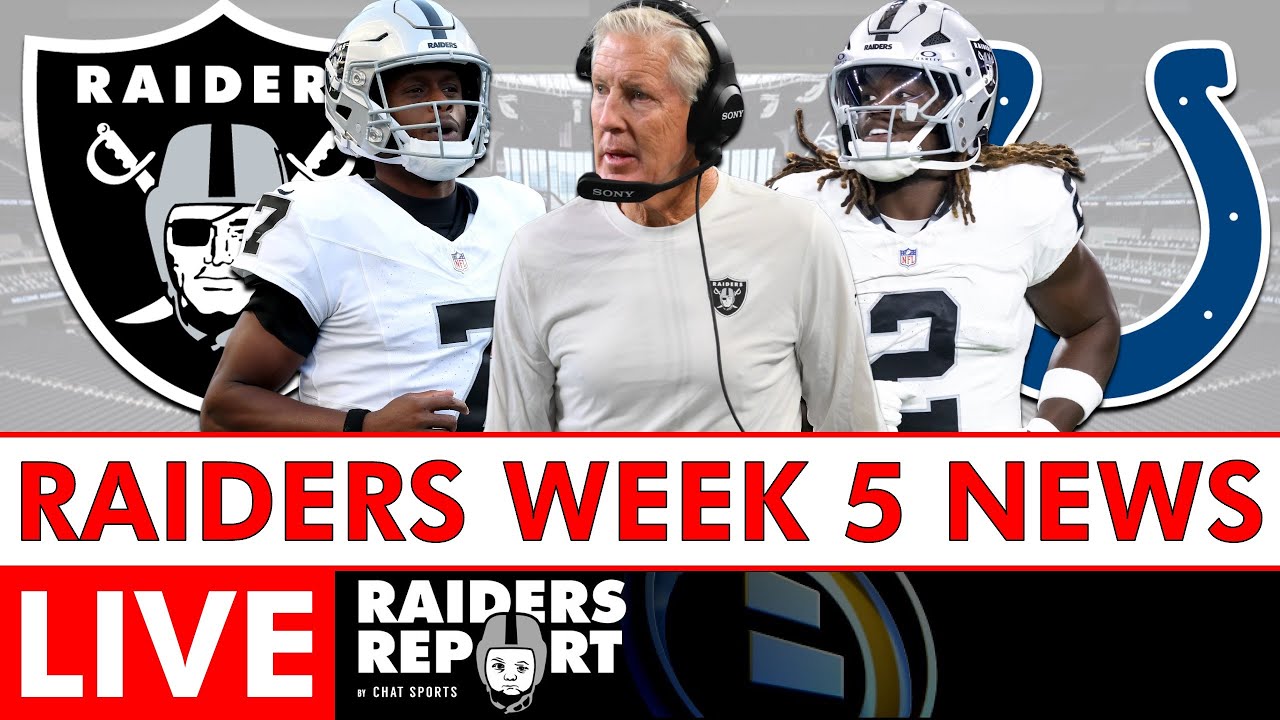 Raiders News LIVE + NFL Trade Rumors That Could Impact Las Vegas Heading Into Week 5 Vlog Raiders News LIVE + NFL Trade Rumors That Could Impact Las Vegas Heading Into Week 5 Vlog