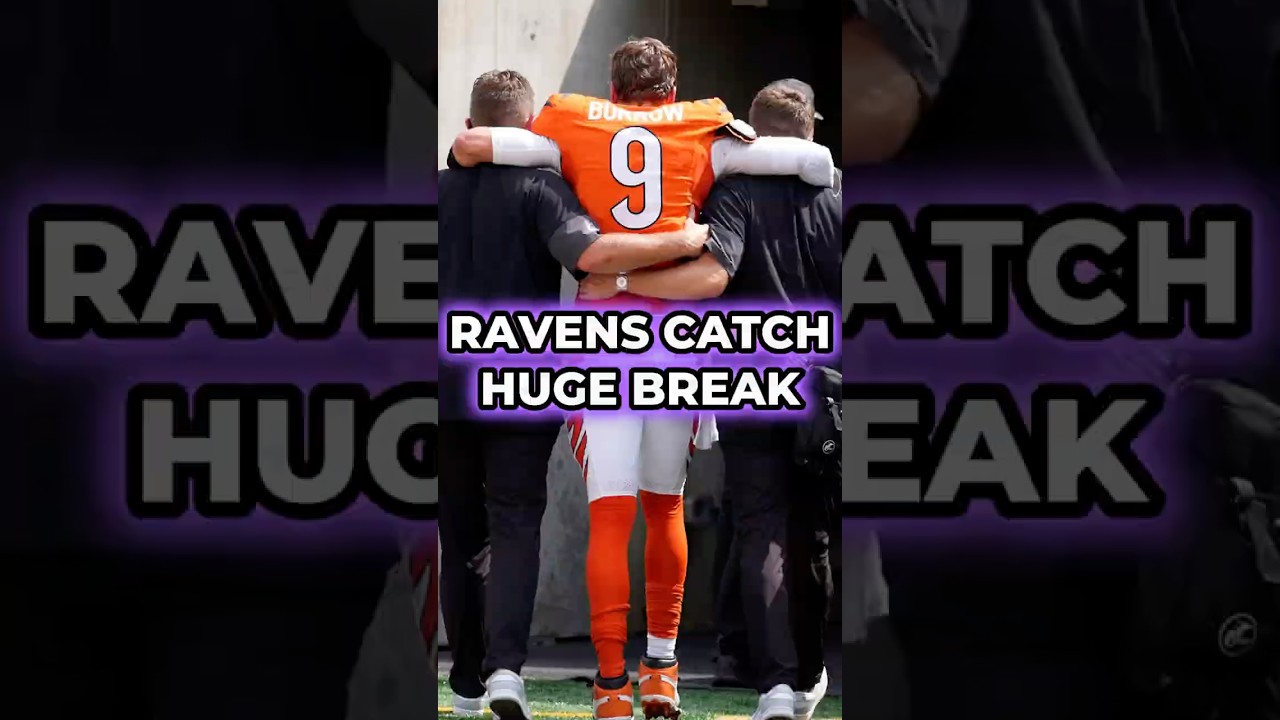 Ravens Get A MASSIVE Break Following The Joe Burrow Injury #nfl #nflnews #ravens Vlog Ravens Get A MASSIVE Break Following The Joe Burrow Injury #nfl #nflnews #ravens Vlog