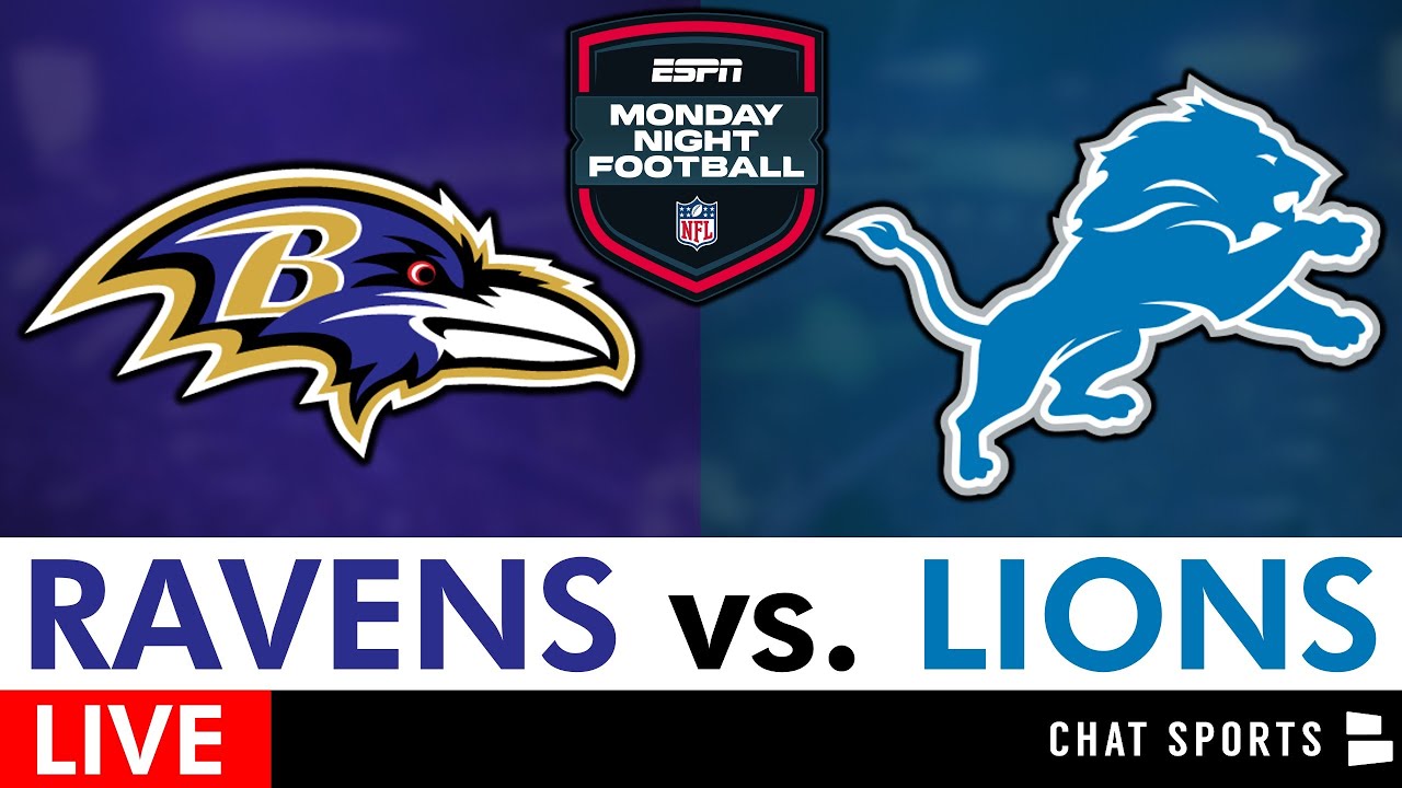 Ravens vs. Lions Live Streaming Scoreboard, Free Play-By-Play, Highlights | Monday Night Football Vlog Ravens vs. Lions Live Streaming Scoreboard, Free Play-By-Play, Highlights | Monday Night Football Vlog
