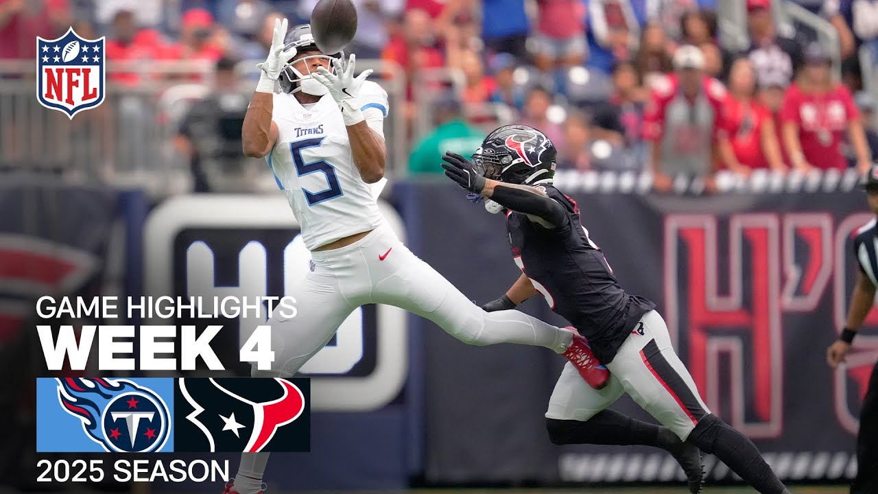 Tennessee Titans vs Houston Texans Game Highlights | NFL 2025 Season Week 4 Vlog Tennessee Titans vs Houston Texans Game Highlights | NFL 2025 Season Week 4 Vlog