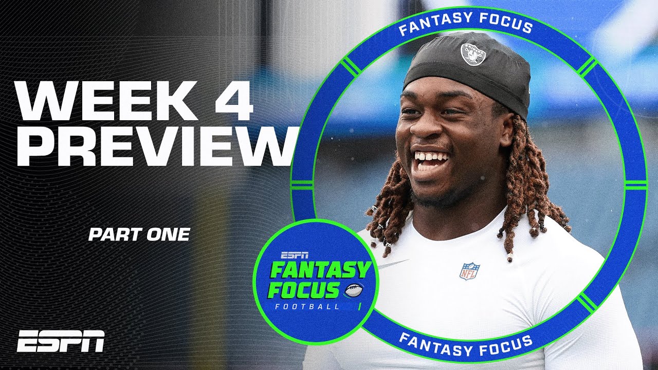 The #1 RB You Should AVOID: Week 4 Preview | Fantasy Focus π Vlog The #1 RB You Should AVOID: Week 4 Preview | Fantasy Focus π Vlog