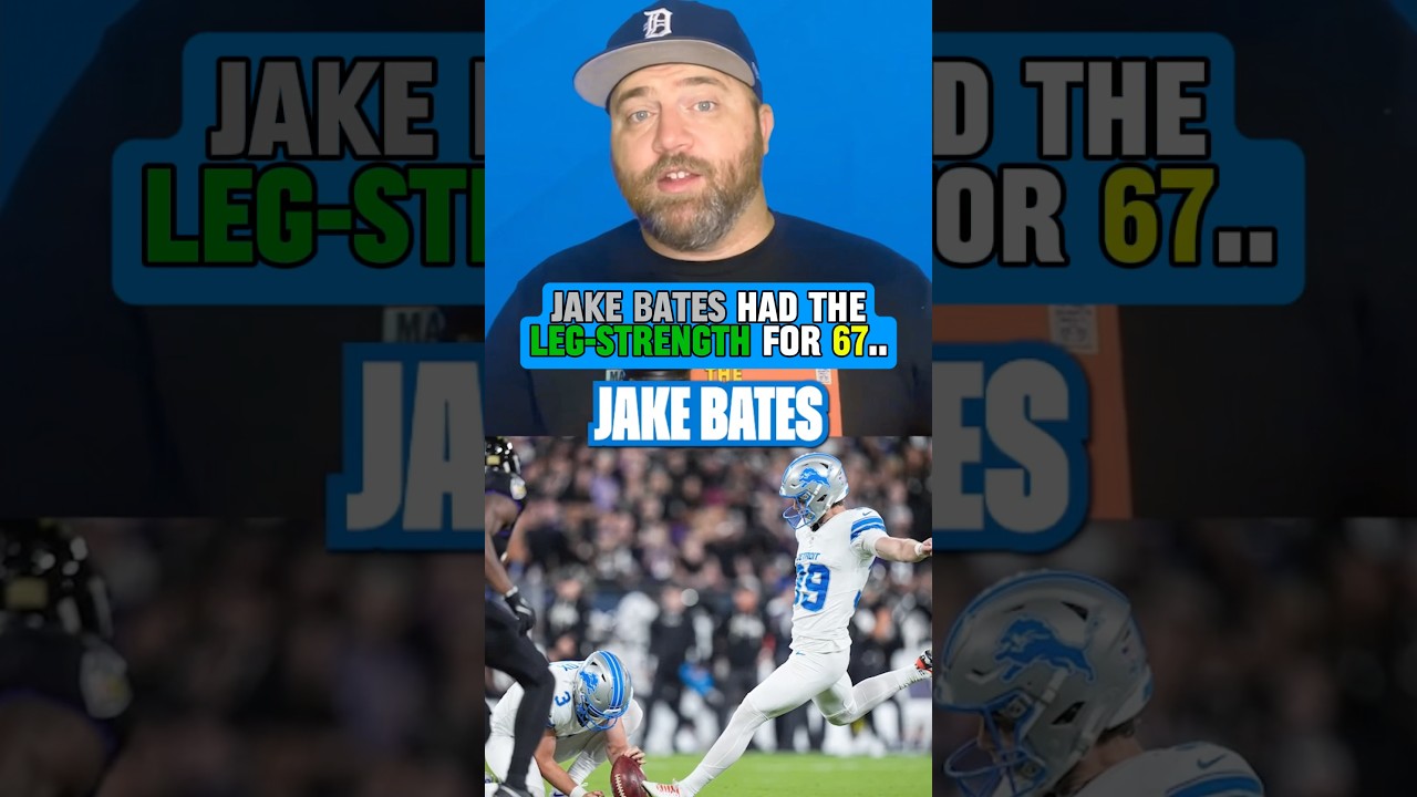 The #Lions have a WEAPON in Jake Bates 🔥 #shorts #onepride #nflnews #nflfootball #kicker #nflkicker Vlog The #Lions have a WEAPON in Jake Bates 🔥 #shorts #onepride #nflnews #nflfootball #kicker #nflkicker Vlog