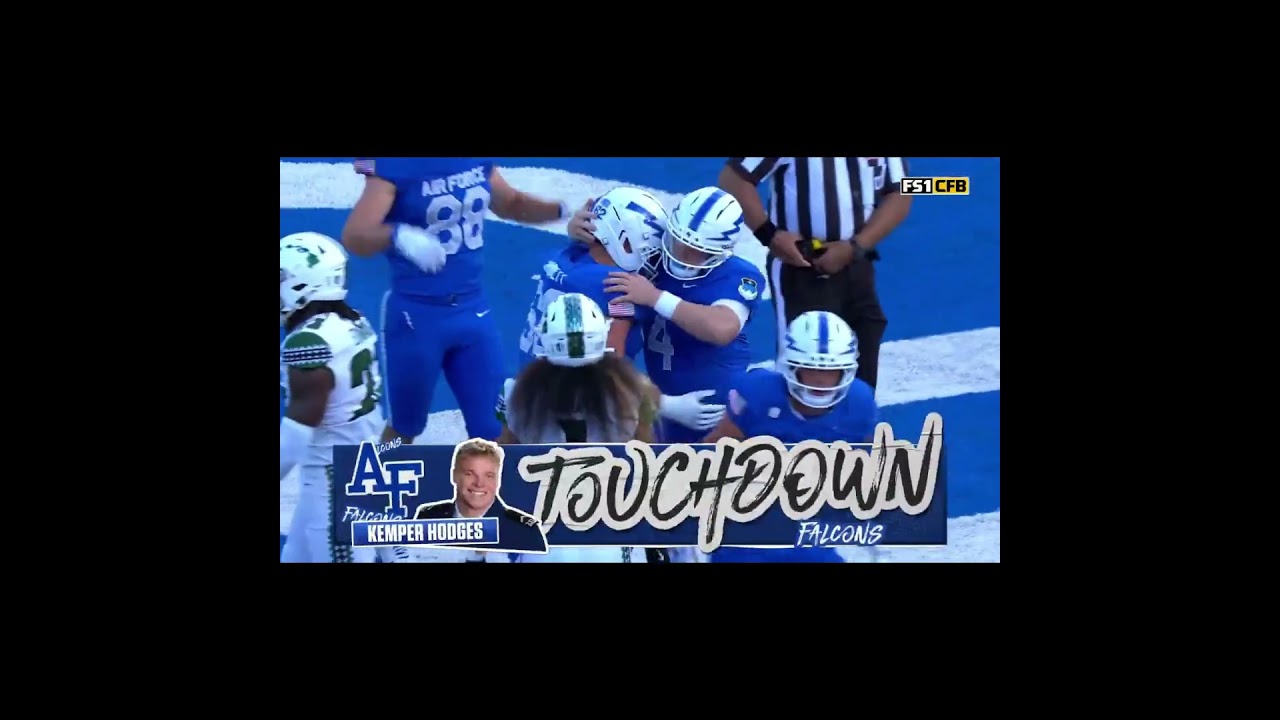This QB keeper results in SIX for Air Force Football Vlog This QB keeper results in SIX for Air Force Football Vlog