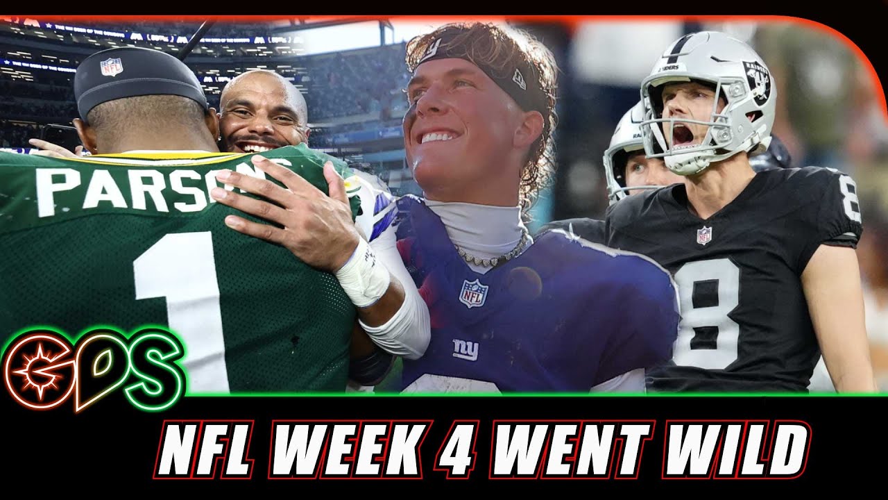 Ties, Upsets & More Blocked Kicks: NFL Week 4 Recap Vlog Ties, Upsets & More Blocked Kicks: NFL Week 4 Recap Vlog