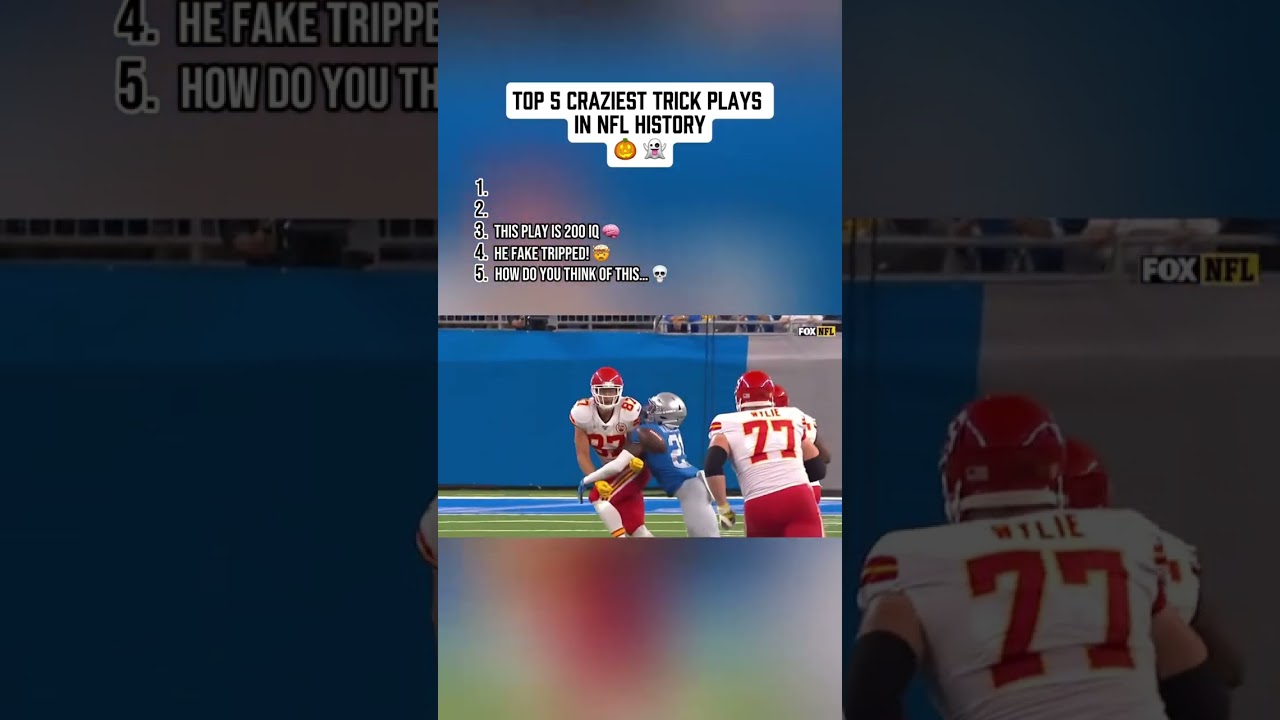 Top 5 Craziest Trick Plays In NFL History! #nfl #nflhighlights #nflnews #nflpicks #quarterback Vlog Top 5 Craziest Trick Plays In NFL History! #nfl #nflhighlights #nflnews #nflpicks #quarterback Vlog