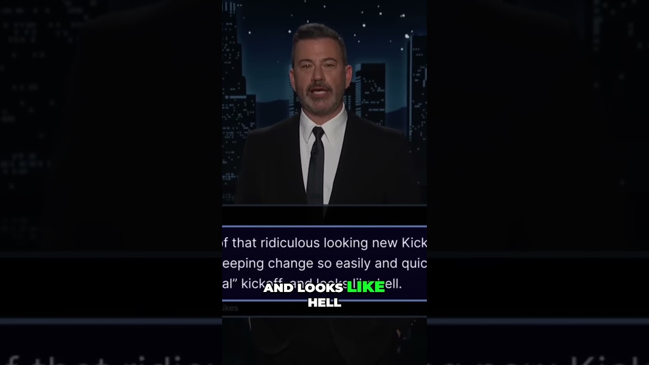 Trump’s NFL Kickoff Rule Rant Kimmel’s Hilarious Response Vlog Trump’s NFL Kickoff Rule Rant Kimmel’s Hilarious Response Vlog