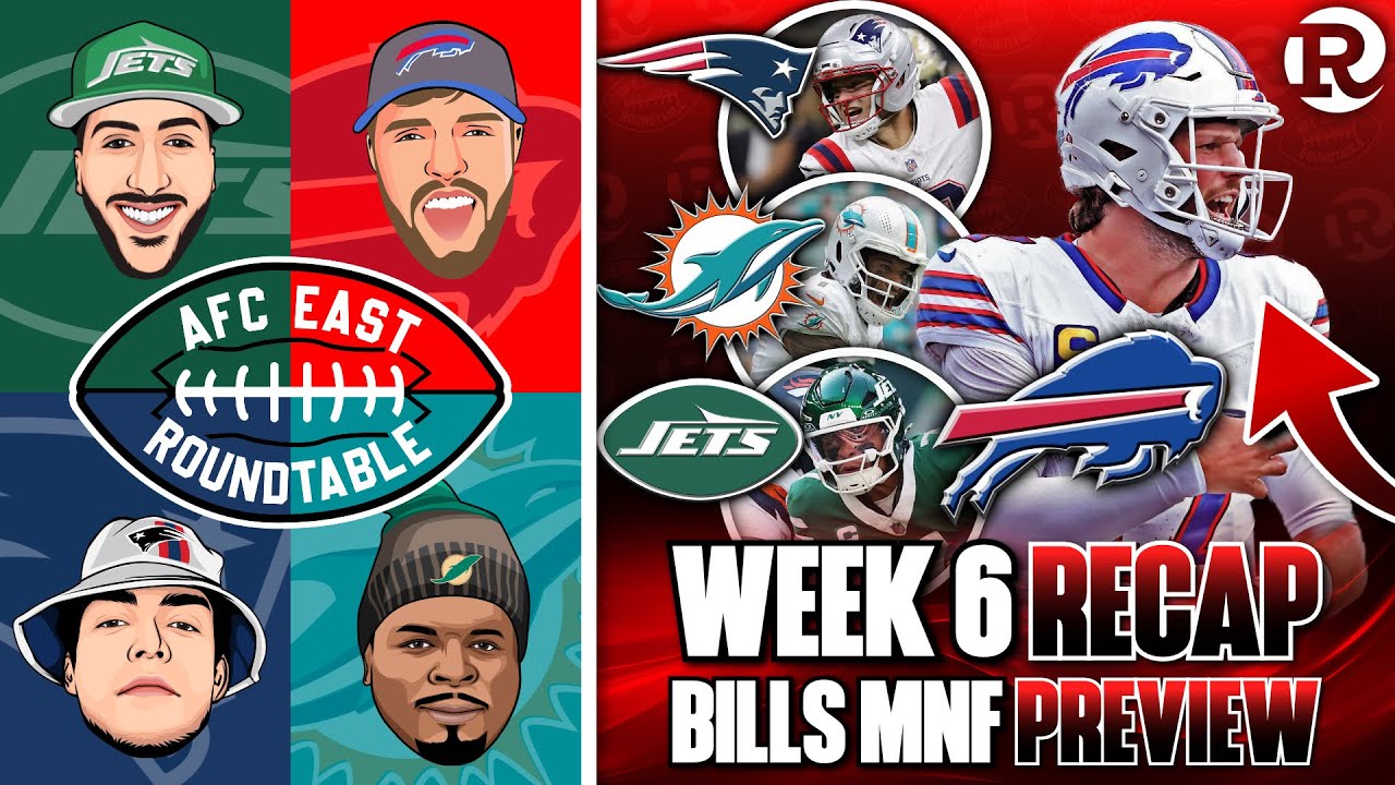 🚨 AFC East Bills MNF Preview | Drake Maye DOMINATING | Jets & Phins FALL Vlog 🚨 AFC East Bills MNF Preview | Drake Maye DOMINATING | Jets & Phins FALL Vlog