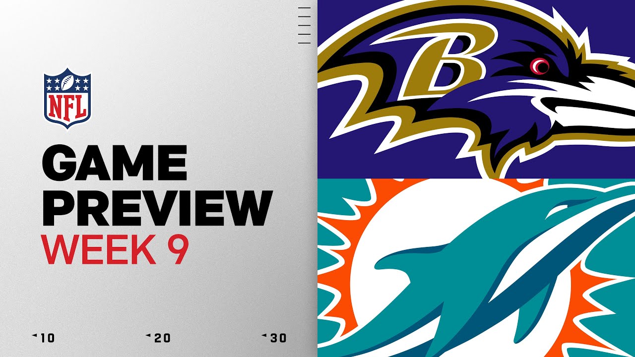 Baltimore Ravens vs Miami Dolphins | Week 9 Game Preview Vlog Baltimore Ravens vs Miami Dolphins | Week 9 Game Preview Vlog