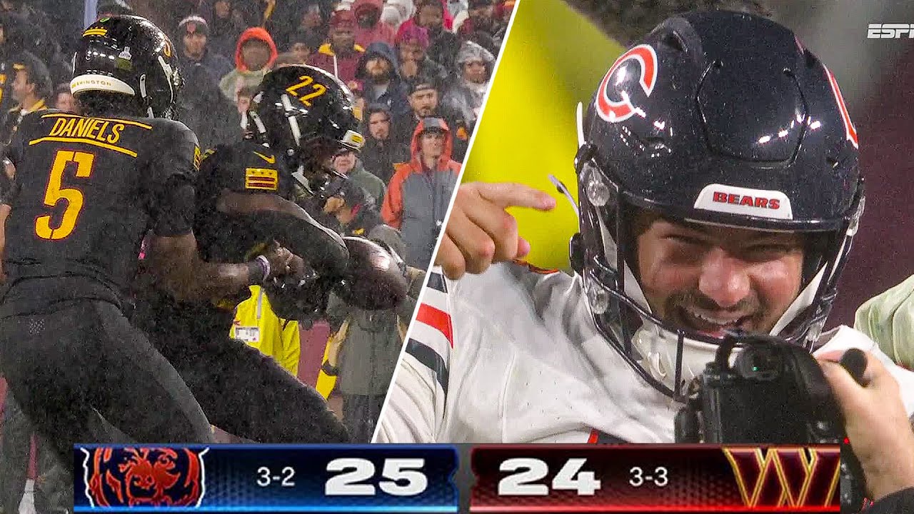 CRUCIAL TURNOVER LEADS TO WALK-OFF FG: Chicago Bears vs Washington Commanders Week 6 Vlog CRUCIAL TURNOVER LEADS TO WALK-OFF FG: Chicago Bears vs Washington Commanders Week 6 Vlog