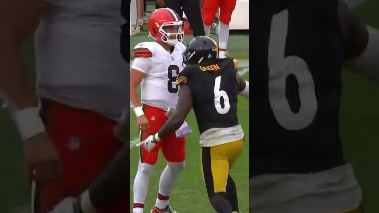 Dillon Gabriel after the hit from Patrick Queen #nfl #browns Vlog Dillon Gabriel after the hit from Patrick Queen #nfl #browns Vlog